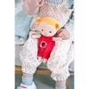 Lilliputiens σετ κούκλας μωρού Aghate με καλάθι, ρούχα και κουβέρτα