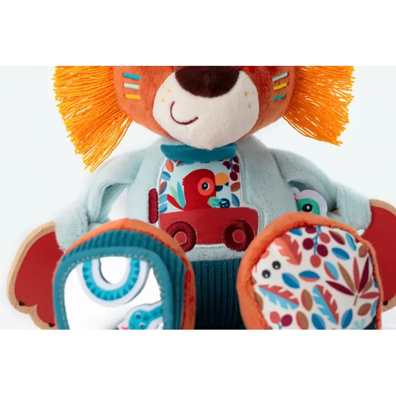Lilliputiens Πολυδραστήριο Λούτρινο Παιχνίδι Jack the Lion 9m+