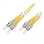 LOGON LogiLink 3m OS2 Singlemode ST σε ST Καλώδιο Patch Οπτικής Ίνας Κίτρινο