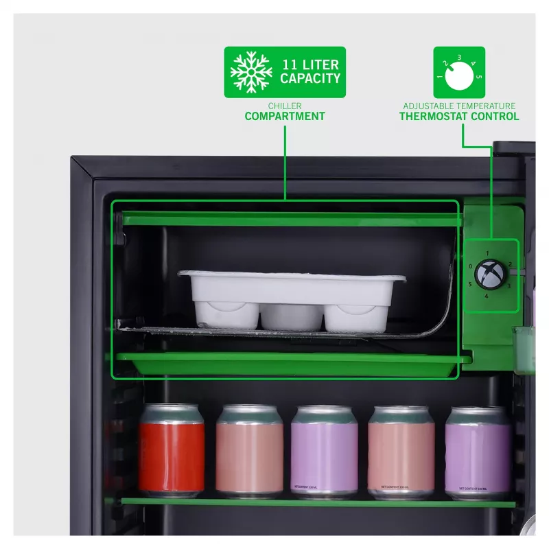UKONIC Xbox 91L Μικρό Ψυγείο με Καταψύκτη