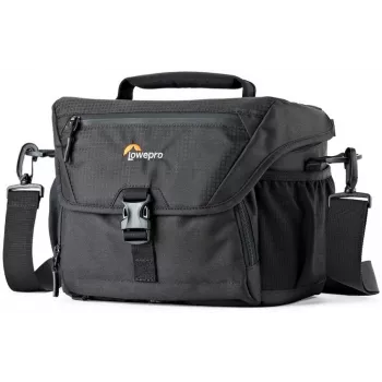 Lowepro Nova 180 AW II Τσάντα ώμου για DSLR/κάμερα χωρίς καθρέφτη με φακό, Μαύρο