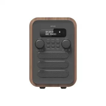 Denver DAB-48 Φορητό ραδιόφωνο DAB+ γκρι ξύλινο περίβλημα