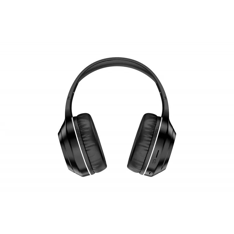 Denver BTN-211 Over-ear ακουστικά Bluetooth με μικρόφωνο και ενεργή ακύρωση θορύβου, μαύρα