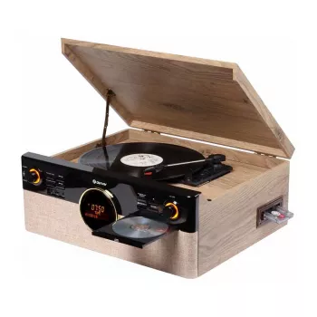 Denver MRD-180 Retro Music Center ξύλινο DAB+/FM CD κασέτα Bluetooth