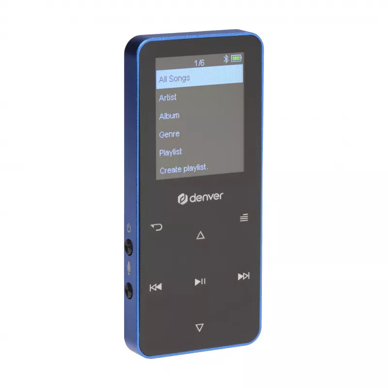 Denver MP-1830BU MP4 player με Bluetooth, οθόνη 1,8 ιντσών, 4GB, μπλε