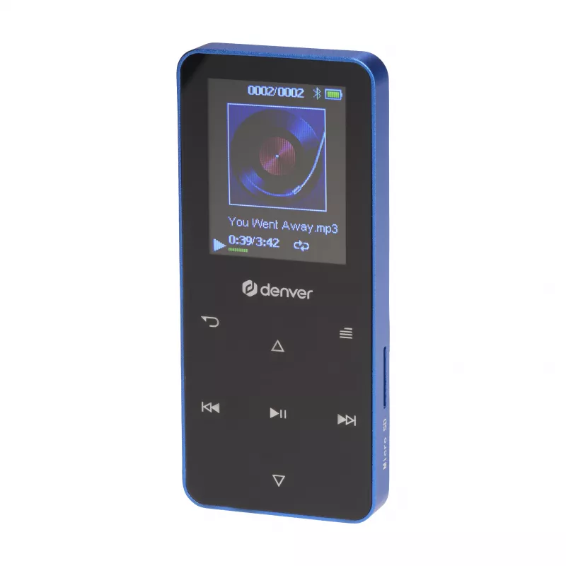 Denver MP-1830BU MP4 player με Bluetooth, οθόνη 1,8 ιντσών, 4GB, μπλε