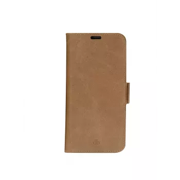 dbramante1928 Copenhagen Θήκη flip για Apple iPhone 12 & 12 Pro - δέρμα Full-Grain - Tan