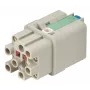 HARTING Han Q12-F-QL Ένθετο υποδοχής, 12 επαφές, σύνδεση Quick-Lock, 1,5 mm²
