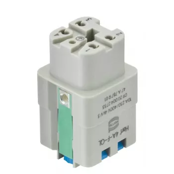 Harting Han A® Ένθετο υποδοχής 4 επαφές Quick Lock 09200042733