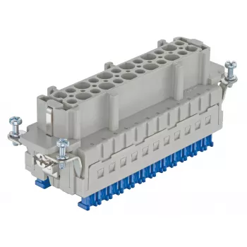 HARTING Han E® ES Press Βιομηχανικό ένθετο βύσματος, υποδοχή, 24 επαφές, 16A, 500V