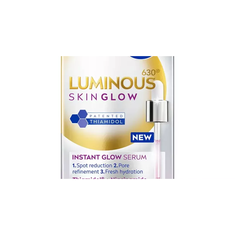 NIVEA Luminous630 Skin Glow Άμεσης Λάμψης Ορός 15ml