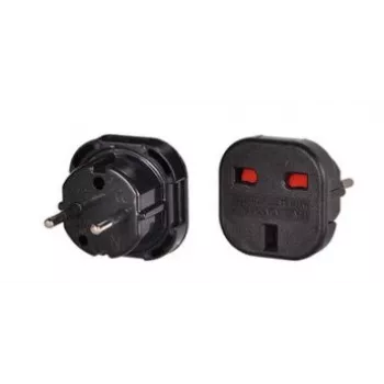 iLike UK/EU Φορτιστής Adapter Μαύρο
