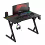 Huzaro Hero 2.4 RGB Μαύρο γραφείο gaming