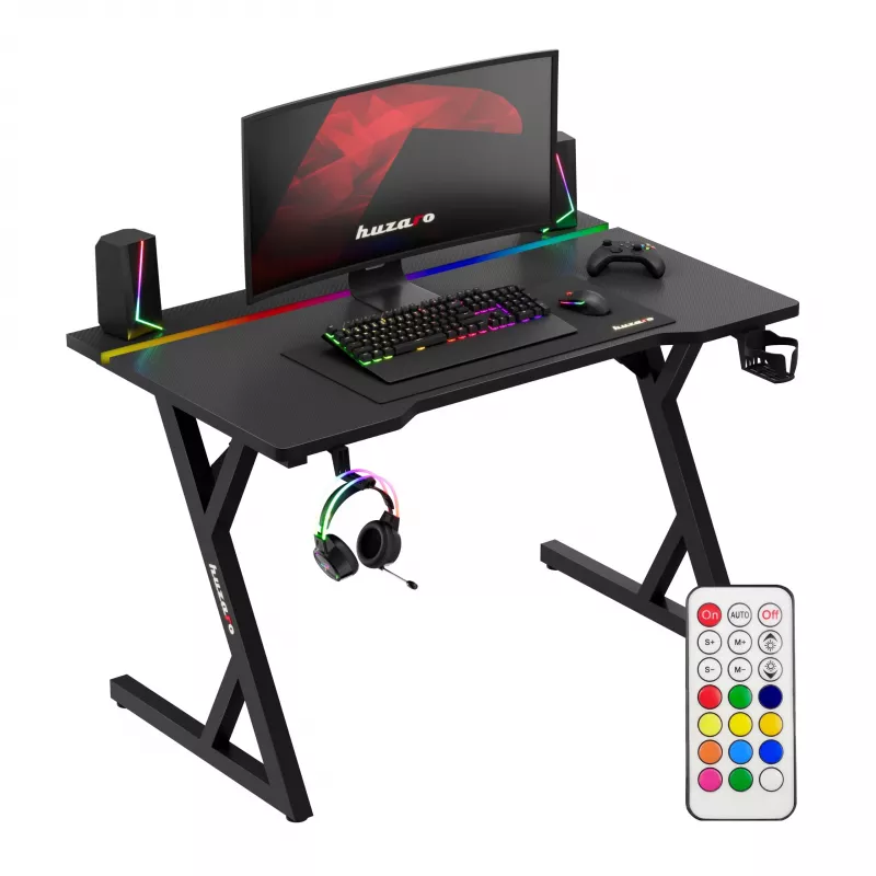 Huzaro Hero 2.4 RGB Μαύρο γραφείο gaming