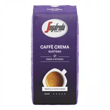 Segafredo Caffè Crema Gustoso Ολόκληροι κόκκοι καφέ 1000g