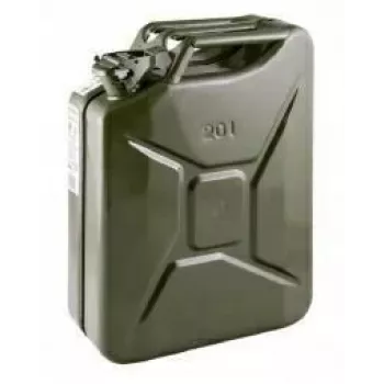 AUTEL Μεταλλικό δοχείο 20L - Ελιά, πιστοποιημένο UN, ανθεκτικό ψυχρής έλασης χάλυβας