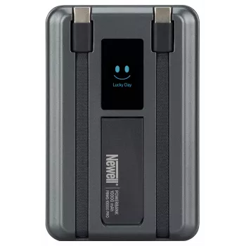 Powerbank Newell MS-10000 Pro MagSafe 10000 mAh 2x USB-C - Γκρι