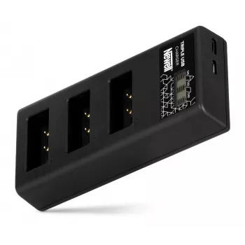 Newell CD-USB-C Φορτιστής μπαταρίας τριών καναλιών για Canon LP-E17