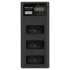 Newell CD-USB-C Φορτιστής μπαταρίας τριών καναλιών για Canon LP-E17