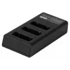 Newell CD-USB-C Φορτιστής μπαταρίας τριών καναλιών για Canon LP-E17