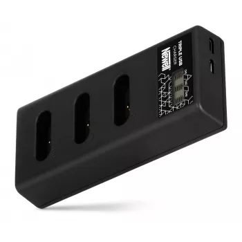 Newell CD-USB-C Triple-Channel φορτιστής μπαταρίας για μπαταρίες Sony NP-BX1