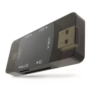 Newell OTG 4-in-1 USB 3.0 hub μαύρο