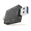 Newell OTG 4-in-1 USB 3.0 hub μαύρο