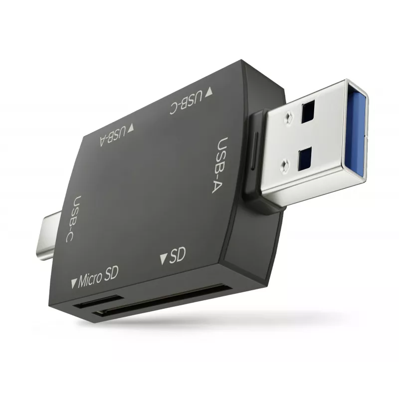 Newell OTG 4-in-1 USB 3.0 hub μαύρο