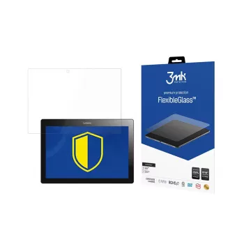 3MK PROTECTION FlexibleGlass Προστατευτικό Οθόνης για Lenovo Tab 2 A10-30L - 10,1 inch - Υβριδικό Γυαλί - Διαφανές - Συσκευασία 1 τεμ.