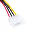 Akyga AK-CA-17 καλώδιο προσαρμογέα τροφοδοσίας Molex σε SATA, 15 cm