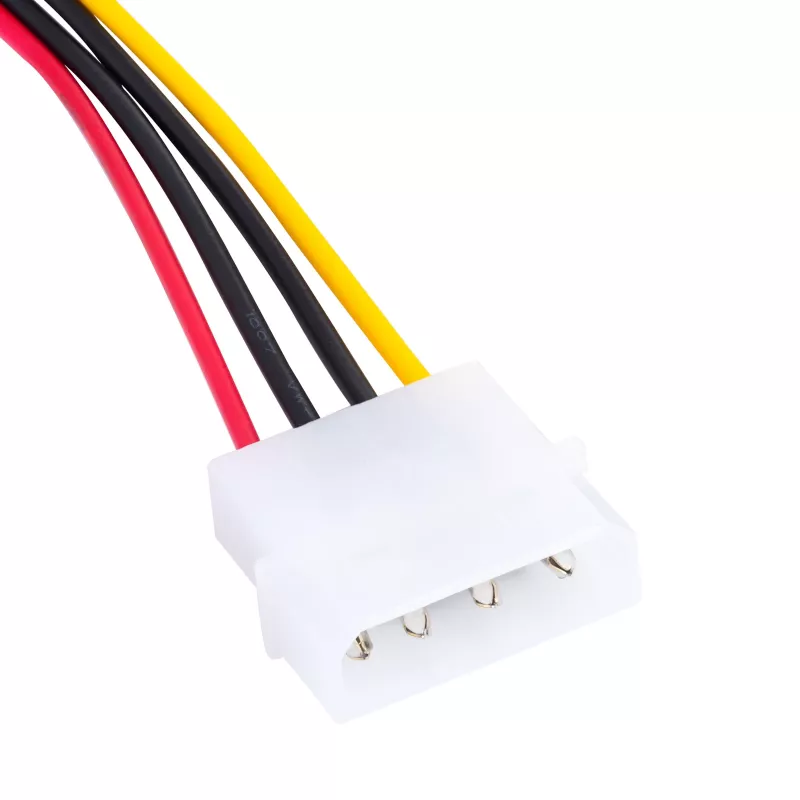 Akyga AK-CA-17 καλώδιο προσαρμογέα τροφοδοσίας Molex σε SATA, 15 cm