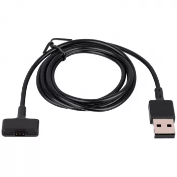 Akyga AK-SW-23 μαγνητικό καλώδιο φόρτισης USB για Fitbit Ionic, 1 m, μαύρο