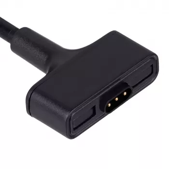 Akyga AK-SW-23 μαγνητικό καλώδιο φόρτισης USB για Fitbit Ionic, 1 m, μαύρο