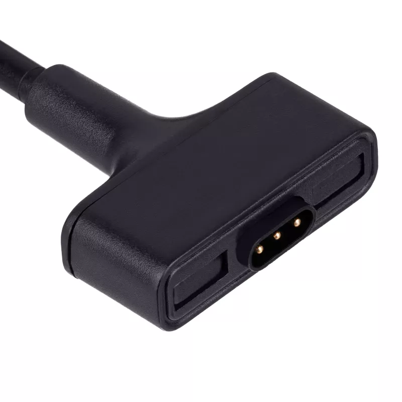 Akyga AK-SW-23 μαγνητικό καλώδιο φόρτισης USB για Fitbit Ionic, 1 m, μαύρο