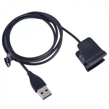 Akyga AK-SW-35 καλώδιο φόρτισης για Fitbit Alta HR, USB-A, 1 m, μαύρο