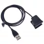 Akyga AK-SW-35 καλώδιο φόρτισης για Fitbit Alta HR, USB-A, 1 m, μαύρο