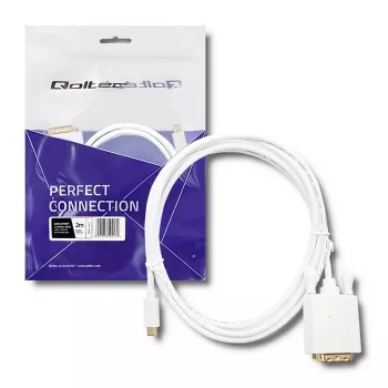 Qoltec Καλώδιο προσαρμογέα USB 3.1 Type-C αρσενικό σε DVI-D αρσενικό 2m 4K