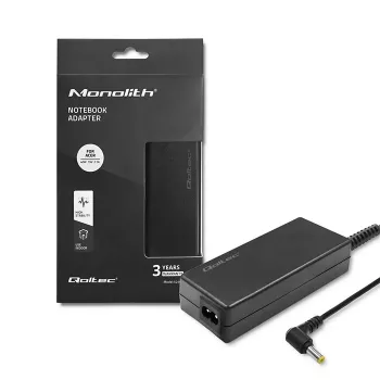 Qoltec 40W Τροφοδοτικό laptop για Acer, 19V 2.1A, 5,5x1,7mm Βύσμα αρσενικό + Καλώδιο τροφοδοσίας