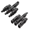 Qoltec MC4 Σετ συνδετήρα διακλάδωσης T-Type 1000V 30A