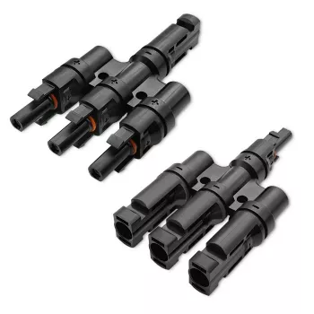 Qoltec MC4 Σετ συνδετήρα διακλάδωσης T-Type 1000V 30A