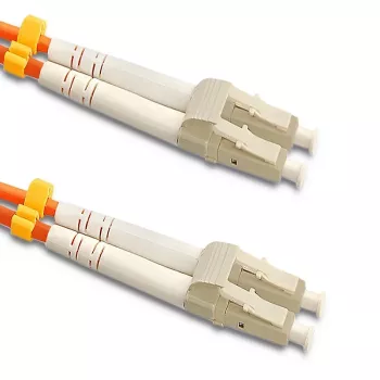 Qoltec Καλώδιο patch οπτικών ινών LC/UPC σε LC/UPC Πολύτροπο OM2 Duplex 20m