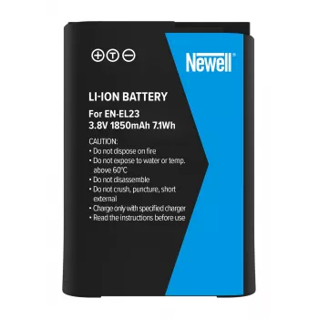 Newell Εφεδρική μπαταρία για Nikon EN-EL23, 1850mAh, 7,0Wh, Li-Ion