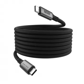Newell Μαγνητικό καλώδιο USB-C σε USB-C 3.2 Gen 2 - 1 m, Γραφίτης