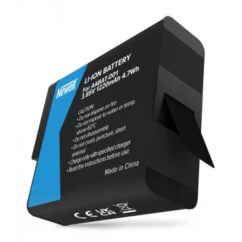 Newell Εφεδρική μπαταρία AABAT-001 για GoPro Hero 5/6/7/8 Μαύρο