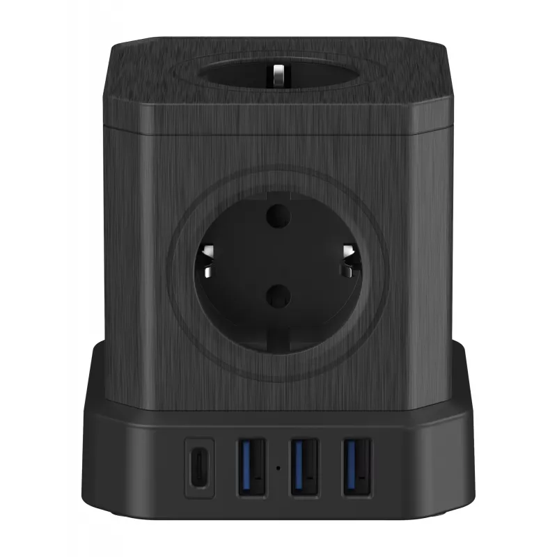 Newell GaN Power Cube 9W1 Πολύπριζο Μαύρο