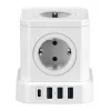 Newell GaN Power Cube 9w1 Λευκό Πολύπριζο με φορτιστή USB
