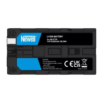 Newell Μπαταρία αντικατάστασης NP-F770 για βιντεοκάμερες Sony, 4400mAh, 7,4V Li-Ion