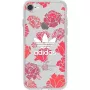 Adidas Apple iPhone 6/6s/7/8 Θήκη Clear Flowers Κόκκινη