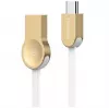 Baseus Keyble Cable (Zinc Alloy) USB-A to USB-C 1m λευκό