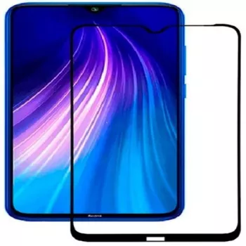 Evelatus Xiaomi Redmi Note 8 / Redmi Note 8 2021 2.5D Full Cover Japan Glue Glass Αντιστατική Μεμβράνη Ενισχυμένου Γυαλιού
